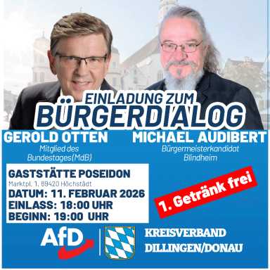 Einladung zum Bürgerdialog