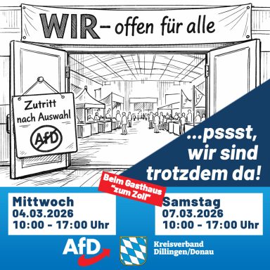Infostand Messe "Wir"