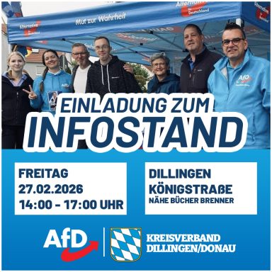 Infostand Dillingen